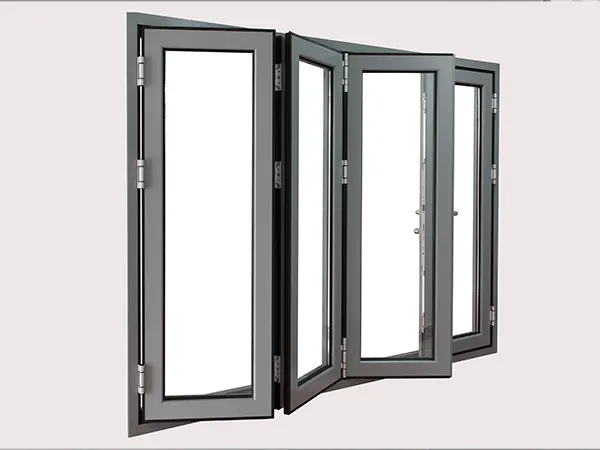 Bi-fold windows for bathroom