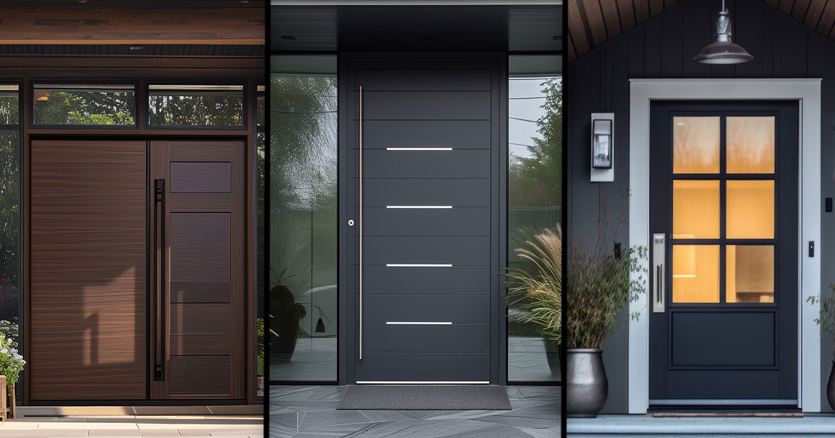 fiberglass vs aluminum vs vinyl doors home