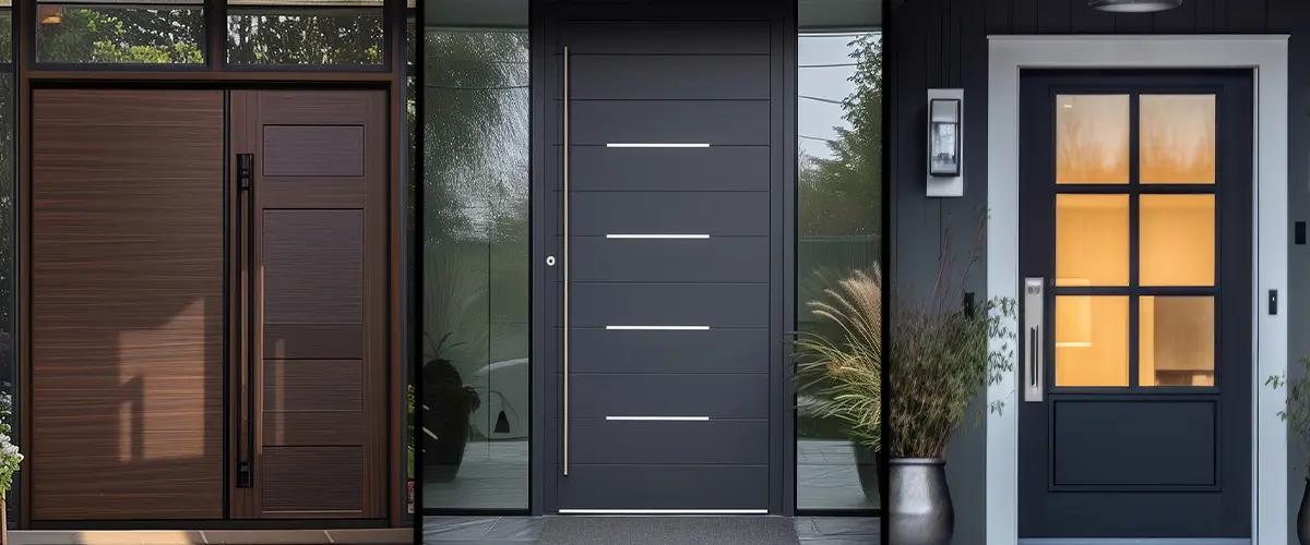 fiberglass vs aluminum vs vinyl doors home